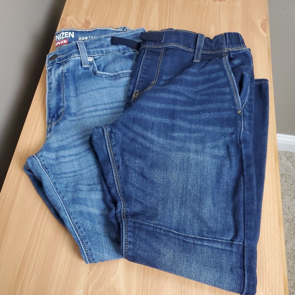 Lot of 2 Boys Size 14 Reg. Jeans Denizen by Levi's